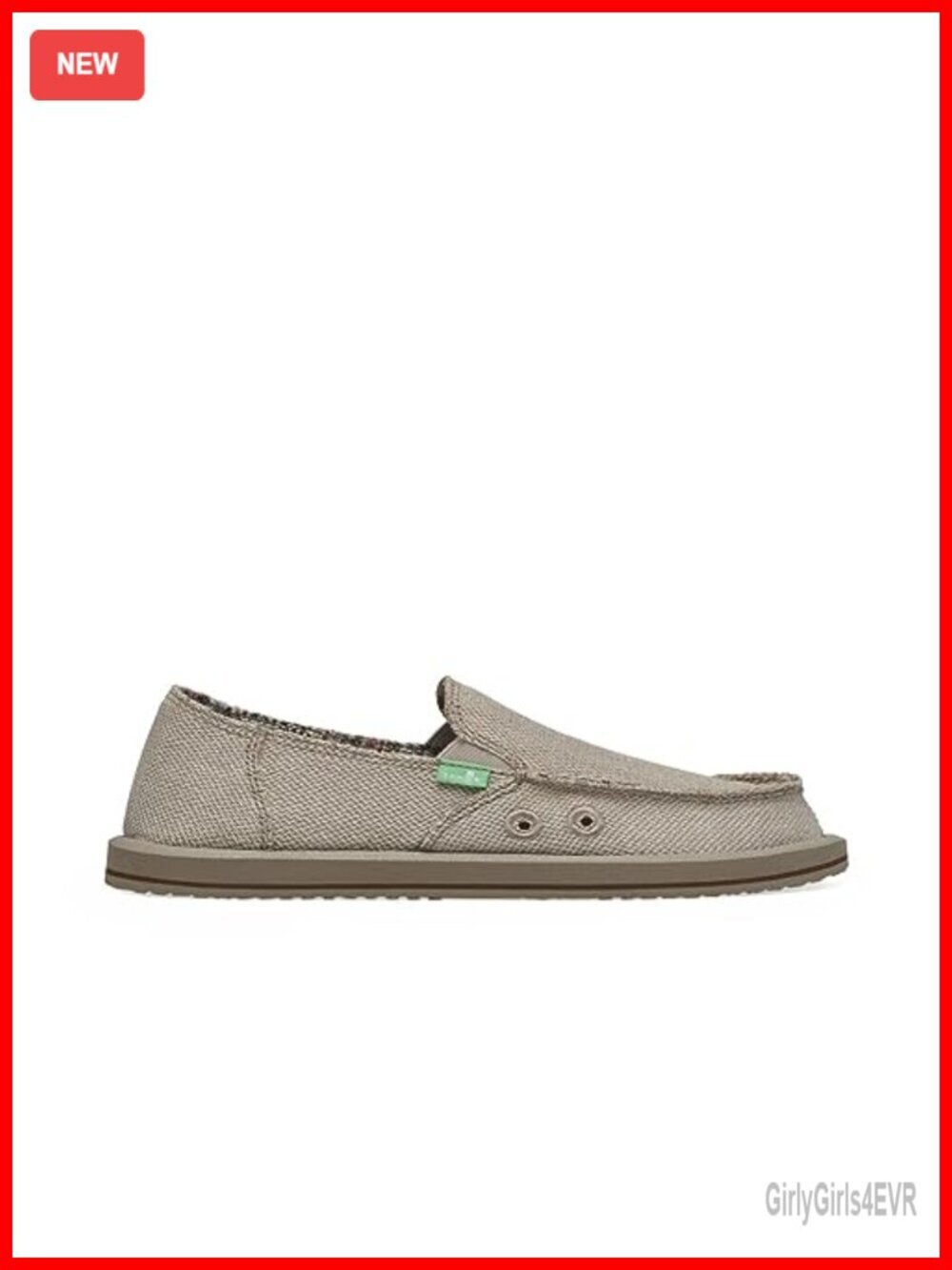 Women's Hemp Loafers Slip-On Shoes Memory Foam